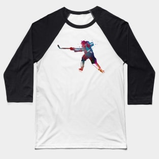 hockey player #hockey #sport Baseball T-Shirt